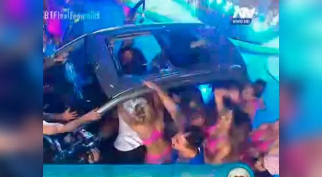 Chica reality gana la camioneta y revela un secreto en vivo Chica reality gana la camioneta y revela un secreto en vivo