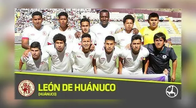 León representante de Huánuco en la nacional. FOTO: Futboleando