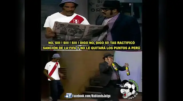 Memes selección peruana