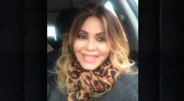 Gisela Valcárcel se emocionó en Facebook