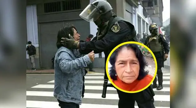 Maestra de la foto viral dice que seguirá en pie de lucha Maestra de la foto viral dice que seguirá en pie de lucha