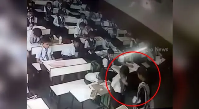 Profesora le da 40 cachetadas a su alumno por esta insólita razón Profesora le da 40 cachetadas a su alumno por esta insólita razón