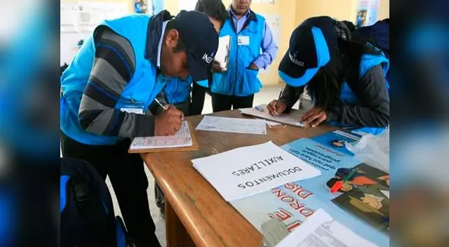 585 mil empadronadores cumplirán labores en el área urbana 585 mil empadronadores cumplirán labores en el área urbana