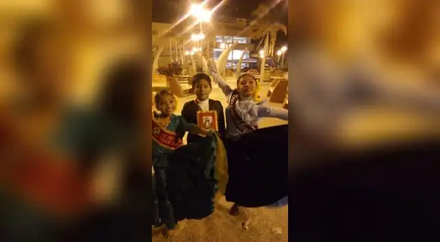 Emily, César Alexander y Sarely
