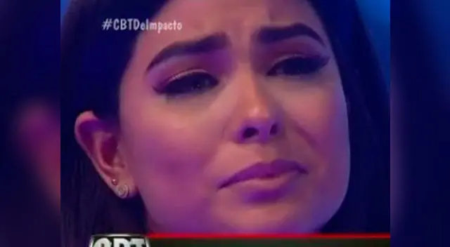 Ivana Yturbe se quebró en vivo