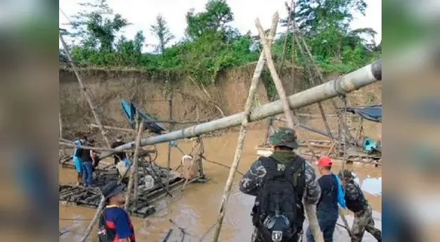 Poder Judicial dictó 12 meses de prisión preventiva contra mineros ilegales