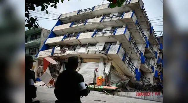 Derrumbe de hotel en México