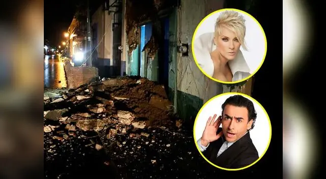 Así vivieron el fuerte sismo los famosos mexicano