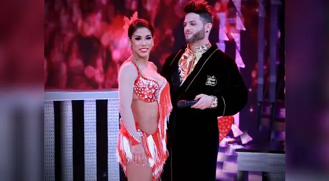 Karen Dejo ilusionada con bailarín Karen Dejo ilusionada con bailarín