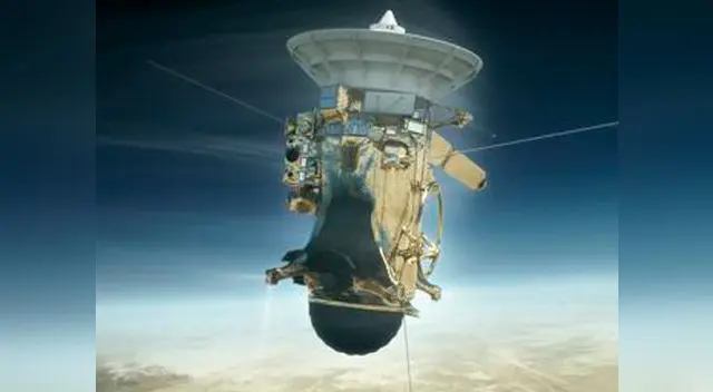 Así se veía Cassini antes de desintegrarse Así se veía Cassini antes de desintegrarse