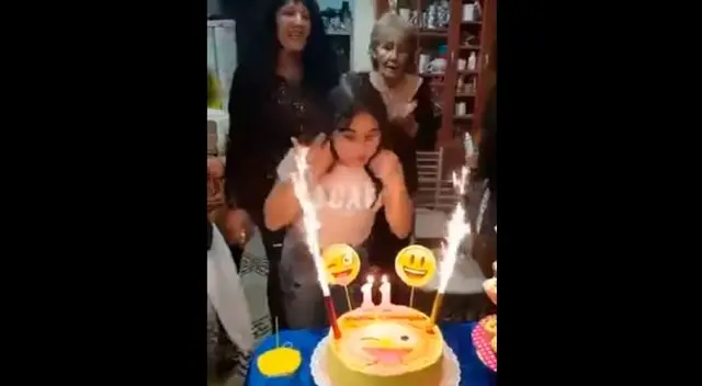 La niña tuvo una mala experiencia en su cumpleaños La niña tuvo una mala experiencia en su cumpleaños