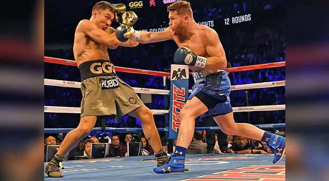 Ambos peleadores brindan un excelente combate Ambos peleadores brindan un excelente combate