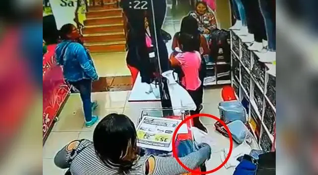 Roban 5 mil soles en Gamarra Roban 5 mil soles en Gamarra