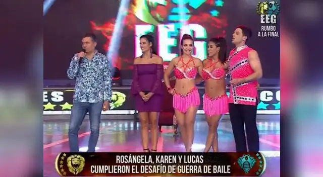 Rosángela, Karen y Lucas cumplieron con lo encargado