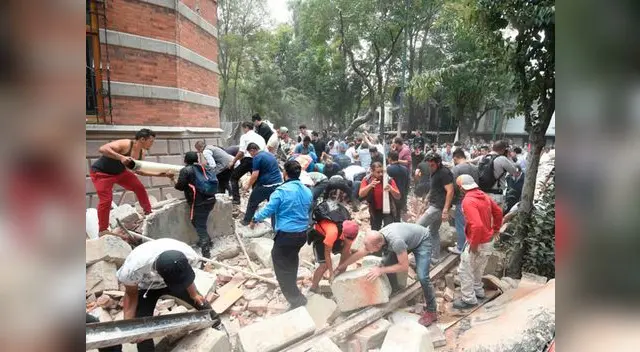 El terremoto en México ha dejado hasta el momento 5 fallecidos.