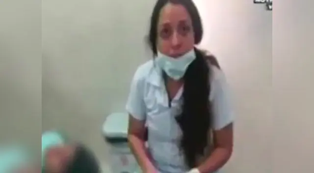 Esta señorita no se había colegiado en el Perú Esta señorita no se había colegiado en el Perú