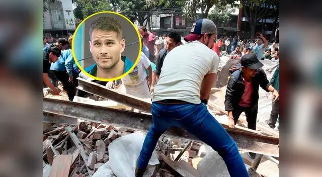 Miguel Arce se solidarizó con víctimas de terremoto en México