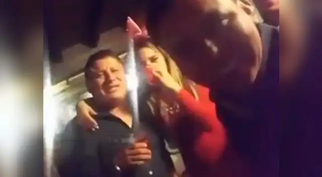 Robert Muñoz se muestra junto Edwin Sierra para celebrar el cumpleaños de Pilar Gasca