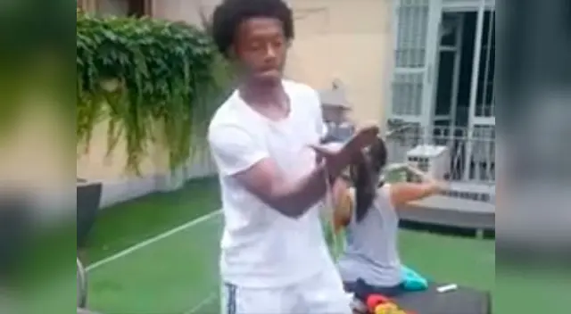 Cuadrado dejó a todos con la boca abierta