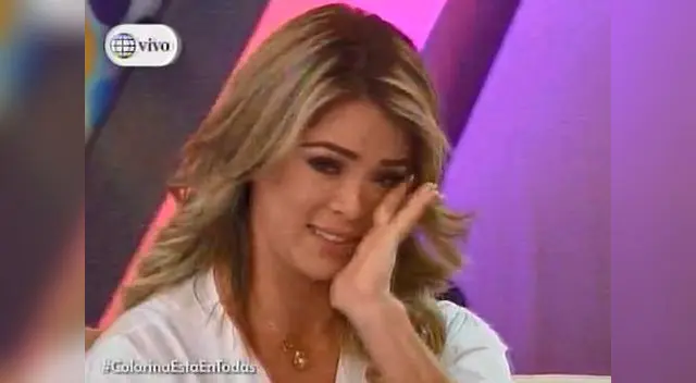 La conductora no aguantó y tuvieron que consolarla La conductora no aguantó y tuvieron que consolarla