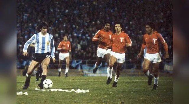 Argentina goleó 6-0 a Perú en el Mundial del 78