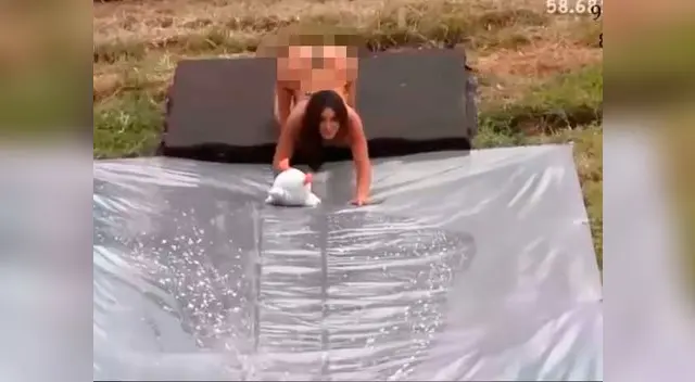 Modelo brasileña lo muestra todo tras participar en polémico reto Modelo brasileña lo muestra todo tras participar en polémico reto