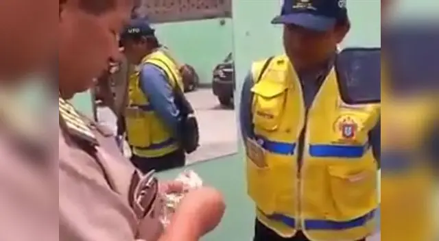 Inspector confesó que cobró indebidamente a conductores