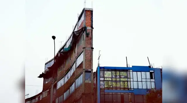 Peligroso edificio de la avenida Abancay es una bomba de tiempo