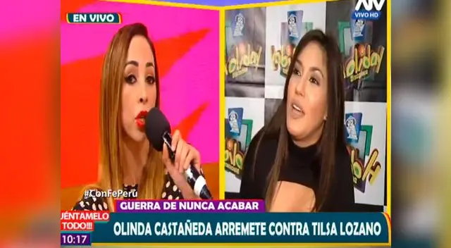 Tilsa no quiso darle importancia a las declaraciones de Olinda