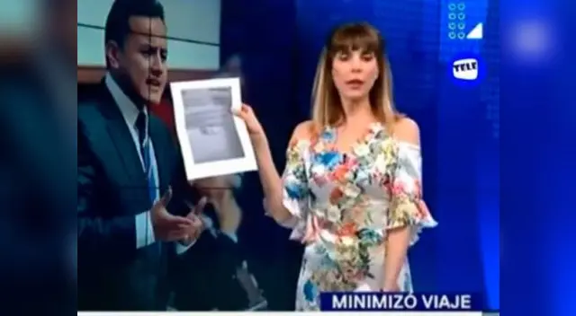 Juliana Oxenford arremete contra Richard Acuña