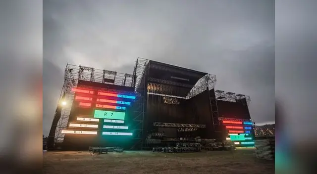 Conoce unos de los escenarios más grandes construidos en Lima