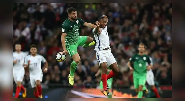 Eslovenia le complicó Inglaterra. FOTO: EFE