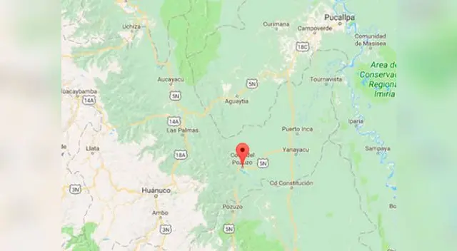 Sismo de 4.2 grados sorprendió a la población de Huánuco esta tarde Sismo de 4.2 grados sorprendió a la población de Huánuco esta tarde