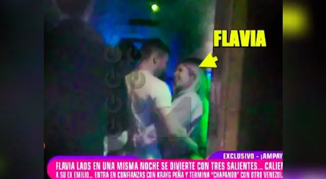 Flavia Laos se le vio disfrutando el fin de semana Flavia Laos se le vio disfrutando el fin de semana