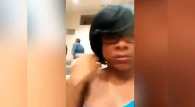 Madre que se encontraba en la parroquia grabó todo