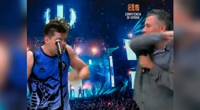 Mathías se descontrola EN VIVO y 'golpea' a Ignacio Baladán