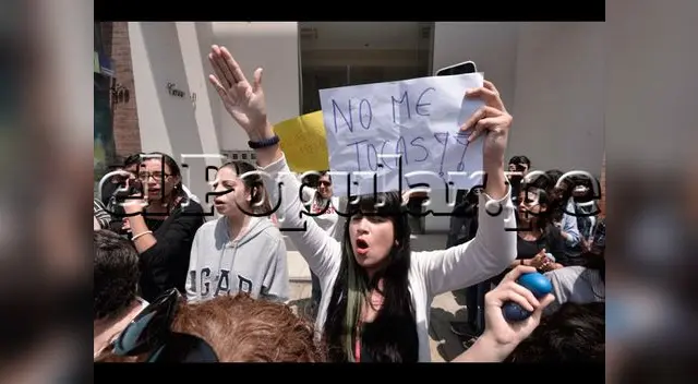 Realizan platón frente al INEI Realizan platón frente al INEI