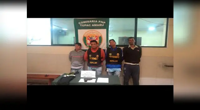 Los detenidos se desplazaban a bordo de un vehículo Los detenidos se desplazaban a bordo de un vehículo