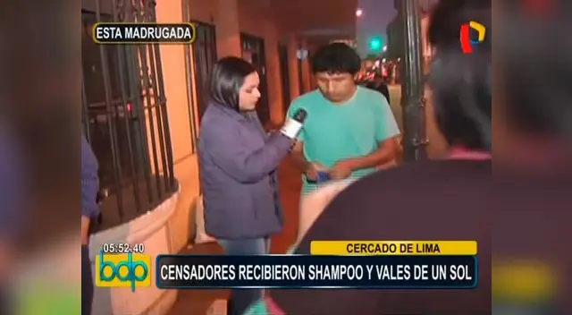 Joven acusó que el Censo 2017 fue desorganizado