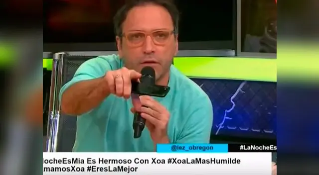El conductor arremetió contra los fujimoristas
