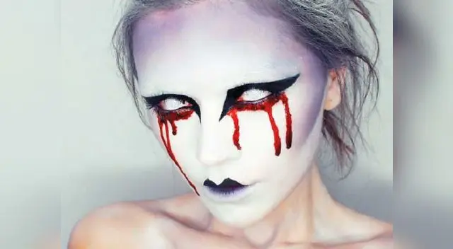 Puedes pintarte de una sexy mujer araña, zombie, calavera y más Puedes pintarte de una sexy mujer araña, zombie, calavera y más