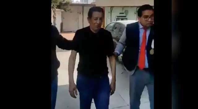 Ministerio Público y Policía Nacional capturaron a Vicente Díaz Arce en Surco