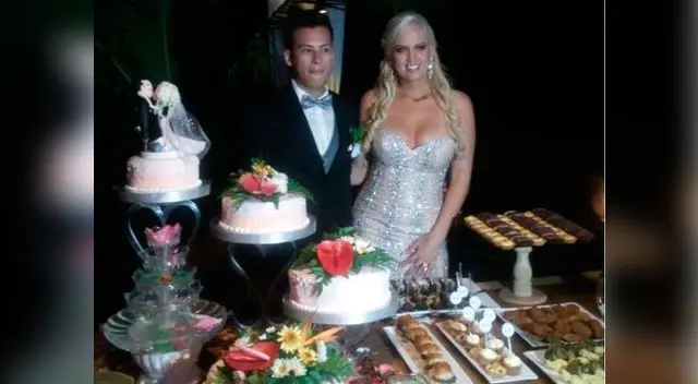 Las primeras fotos de los esposos