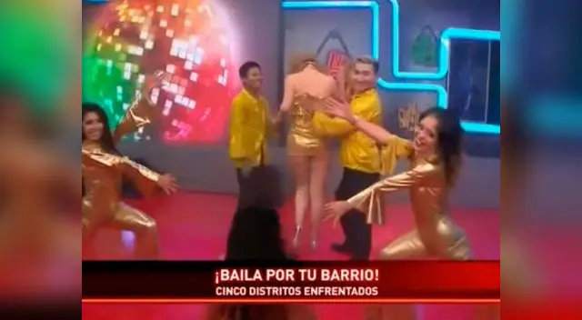 La bailarina Claudia Serpa pasó incómodo momento La bailarina Claudia Serpa pasó incómodo momento