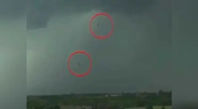 Dos ovnis interrumpen una transmisión en vivo en los Estados Unidos Dos ovnis interrumpen una transmisión en vivo en los Estados Unidos