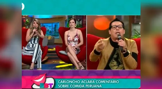 'Carloncho' vivió un momento incómodo en el set
