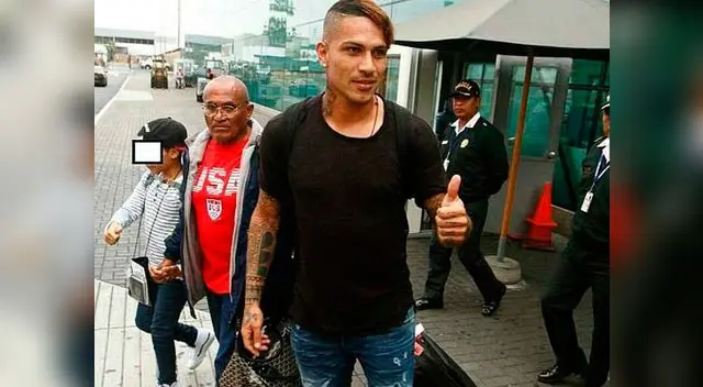 Paolo Guerrero no quiso hablar con prensa de espectáculos