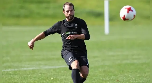 Andrew Durante en pleno entrenamiento Andrew Durante en pleno entrenamiento