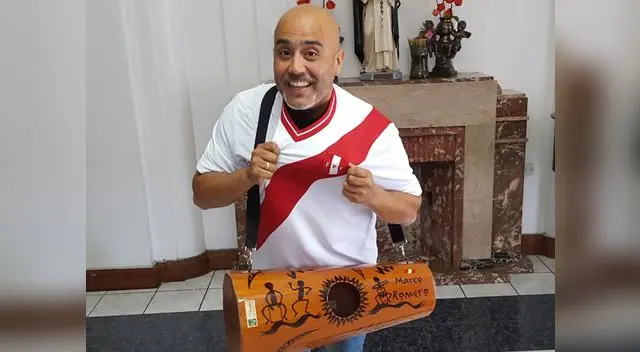 Marco Romero orgulloso de ser peruano
