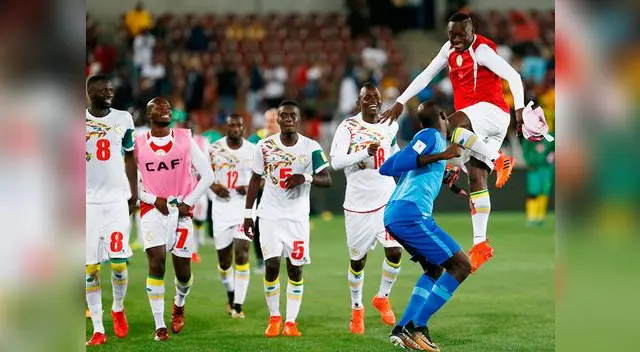 Así fue el festejo de Senegal tras clasificar al Mundial de Rusia Así fue el festejo de Senegal tras clasificar al Mundial de Rusia